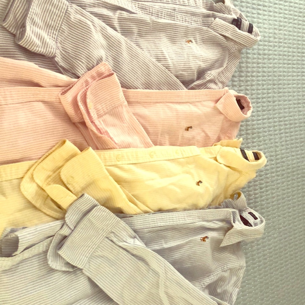 Women’s stripped Polo Ralph Lauren button downs